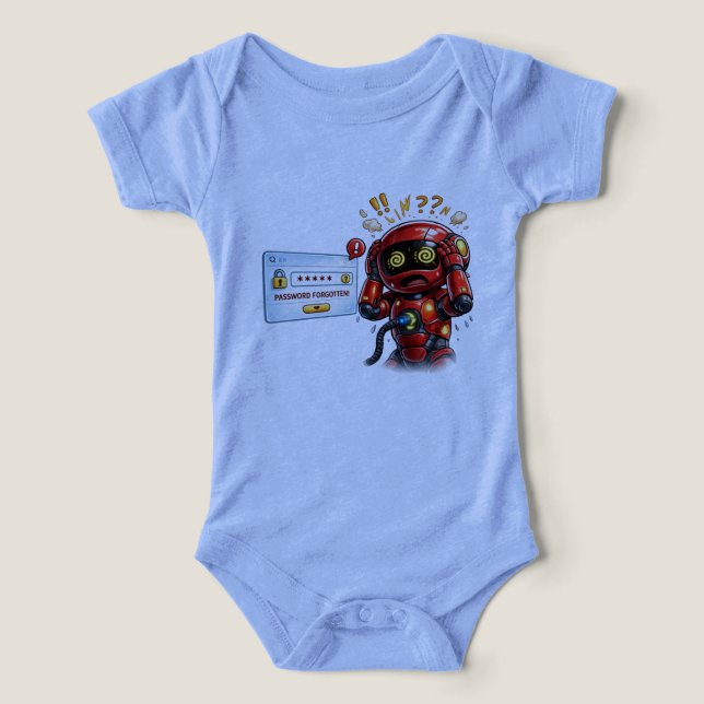 liten robot t shirt (Design Framsida)