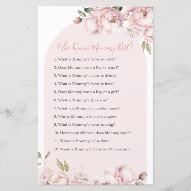 Liten rosa blomflicka baby i blomman som vet vem m (Framsida)