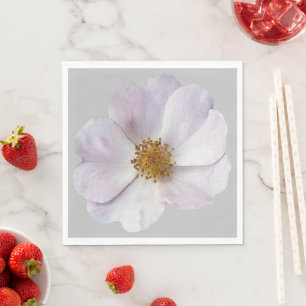 Liten rosa-blomma pappersservett