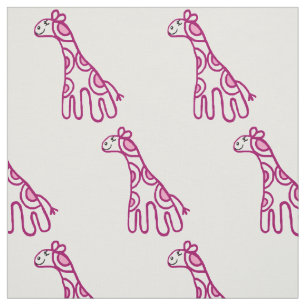 Liten rosa giraffe-dagbok tyg
