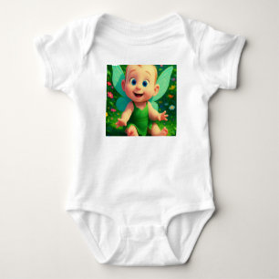 Liten sagodrömmare - änglavingar baby bodysuit t shirt