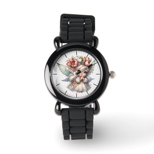 Liten sagoflicka armbandsur (Framsida)