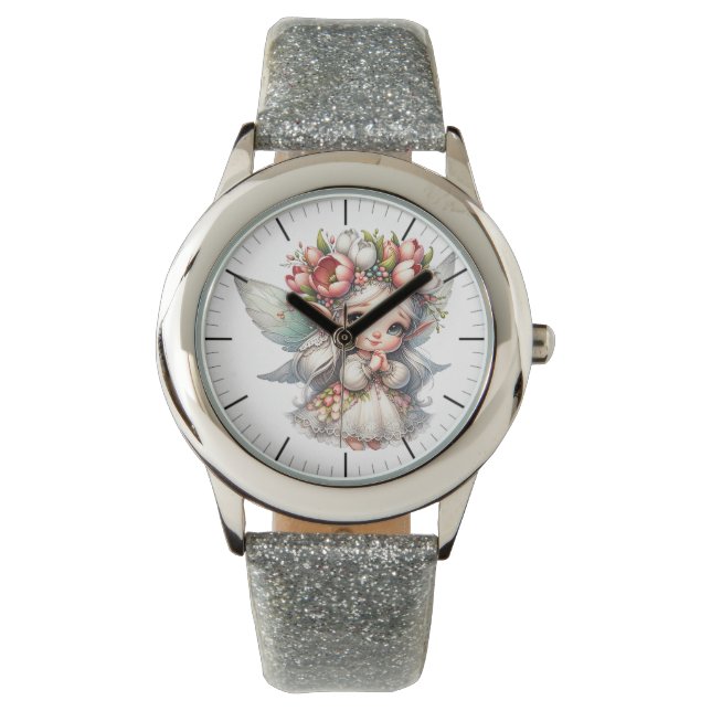 Liten sagoflicka armbandsur (Framsida)