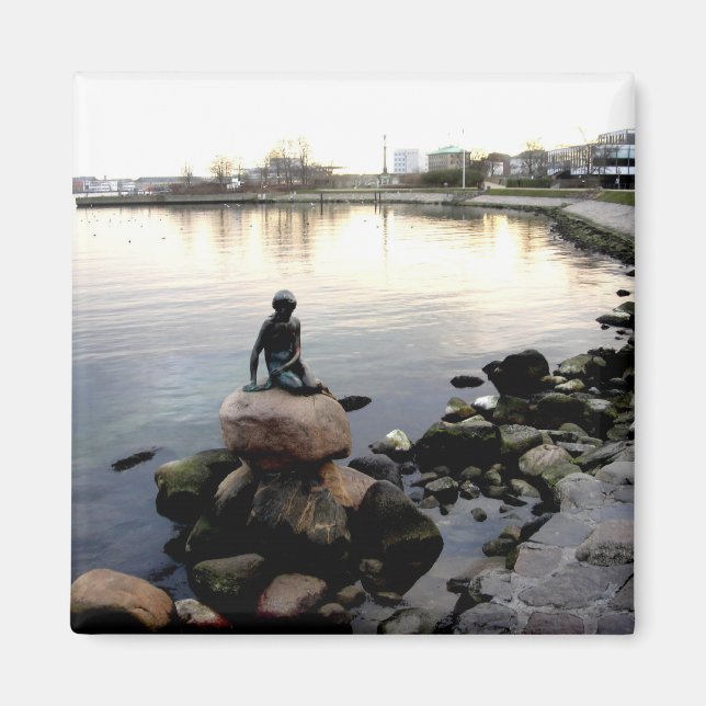 liten sjöjungfru magnet (Framsidan)