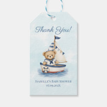 Liten Sjöman Baby Shower Fördelningsmärke