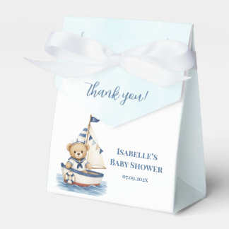 Liten sjöman Baby Shower Förmånslåda Presentaskar