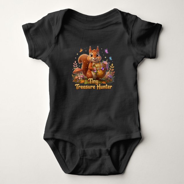 Liten Skattjägare T Shirt (Framsida)