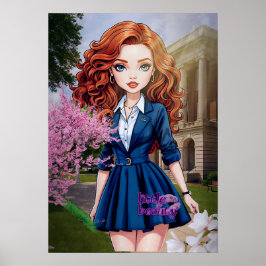 Liten skönhet på Campus Poster