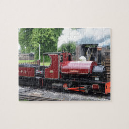 Liten smal mätinstrumentlokomotiv pussel