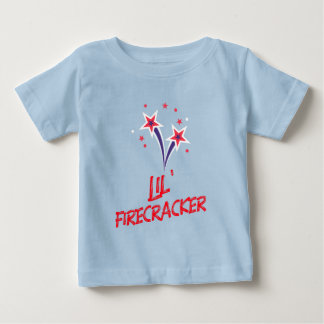 Liten smällare 4:e juli söta patriotiska  t shirt