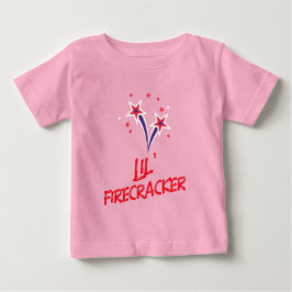 Liten smällare 4:e juli söta patriotiska t shirt
