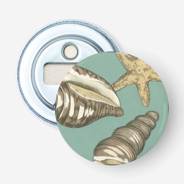 Liten Snäcka trio på Teal Flasköppnare (Framsidan)