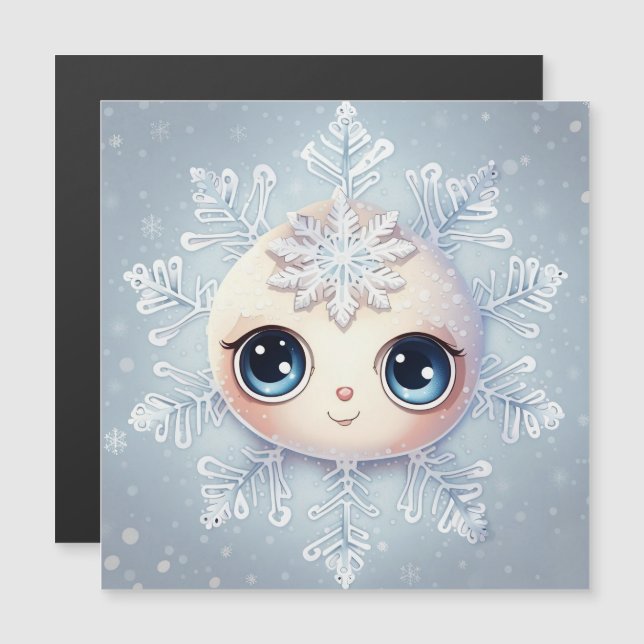 Liten snöflinga 1 (Fram/baksida)