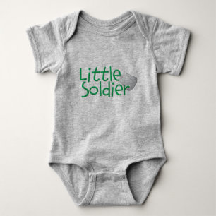 Liten soldat - Militär Baby Tröja