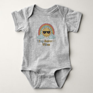 Liten solsken Mjuk baby bodysuit T Shirt