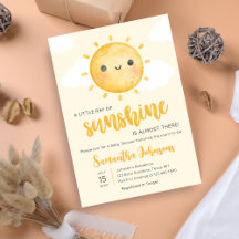 Liten solstråle Baby Shower
