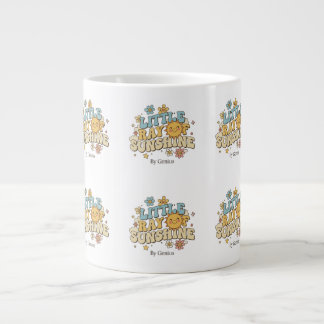 Liten solstråle T-shirt, Groovy Retro 70-tal C Jumbo Mugg