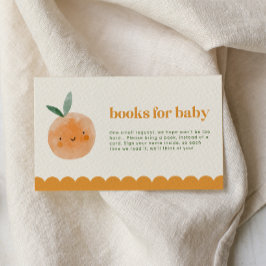 Liten söt baby-bok för babykort vid baby shower tilläggskort