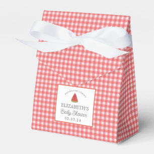 Liten söt Watermelon Baby Shower Presentaskar