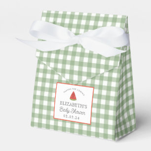 Liten söt Watermelon Baby Shower Presentaskar