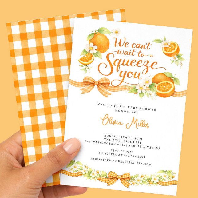 Liten sötis baby shower-inbjudan inbjudningar (Skapare uppladdad)