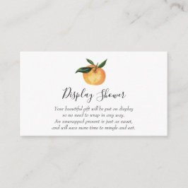 Liten sötnos Visningsdusch infogningskort Tilläggskort