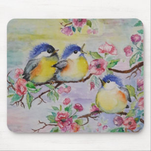 Liten Sparrows Mouse Pad Musmatta