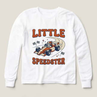 Liten Speedster Retro Racing Äventyr T Shirt