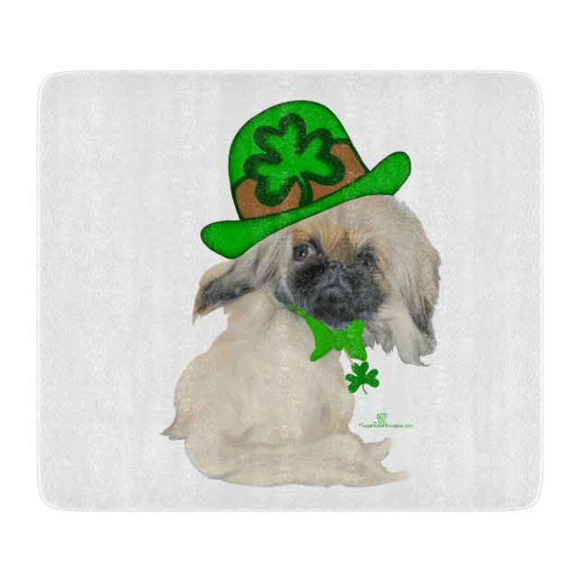 Liten St Patrick's Day Pekingeservalp! (Framsidan)