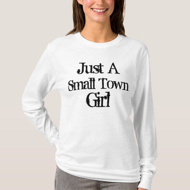 Liten stad tee shirt (Framsida)
