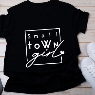 liten stadsflicka t-shirt