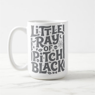 Liten stråle av becksvart mörk humor Halloween Fic Kaffemugg