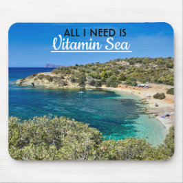 liten strand på Sardinien med turkos vatten Musmatta