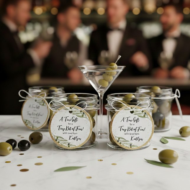 Liten stund av kul Martini Soaré Gåvor Etiketter (Skapare uppladdad)