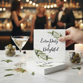 Liten stund av kul Martini Soarée Pappersservett