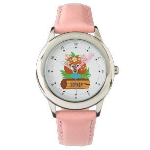 Liten svamp armbandsur