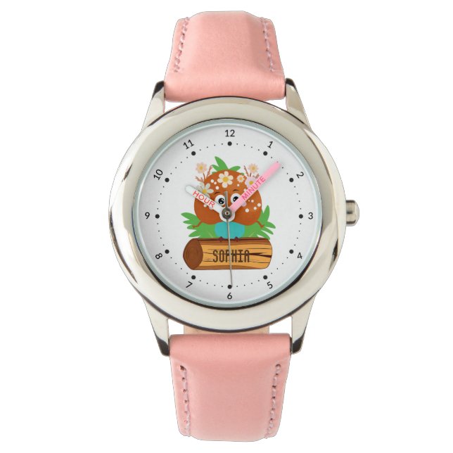 Liten svamp armbandsur (Framsida)