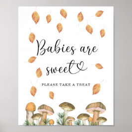 liten svamp - bebisar är söta poster