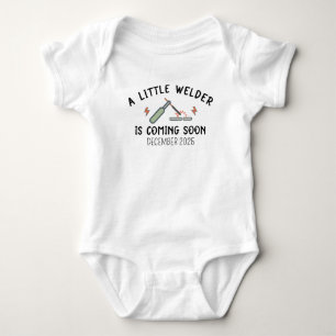 Liten svetsare kommer snart svetsning t shirt