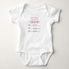 Liten syster checklista T-shirt