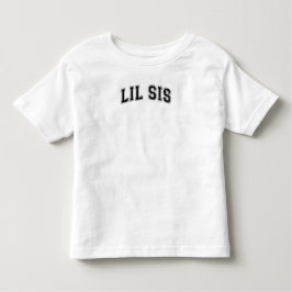 Liten syster t-shirt för flickor
