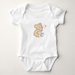 Liten Teddybjörn Baby Body T Shirt