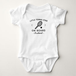 Liten tennisspelare ombord - Tennis T Shirt