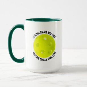 Liten text HUN. GRÖN Combo 15oz Anpassad Picklebal Mugg