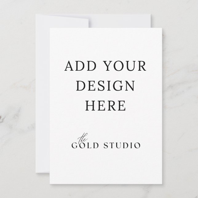 Liten tom mall för inbjudan (4,5 x 6,25)  (Framsida)