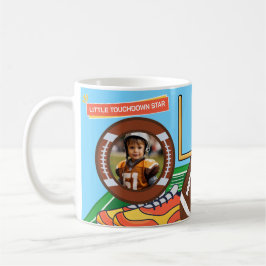 Liten Touchdown Star Sport Fotboll Födelsedagsmugg Kaffemugg