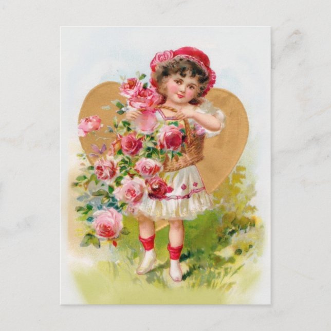 liten trädgårdsmästare vykort (Framsida)