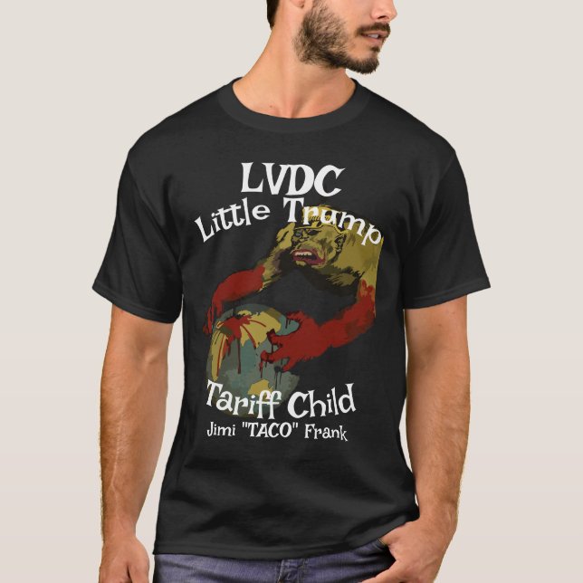 LITEN Trump Tullius Barn Jimi "Taco" Frank T Shirt (Framsida)