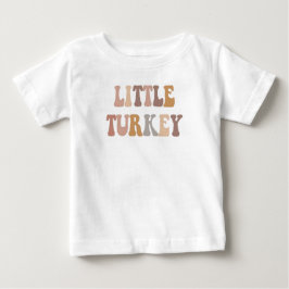 Liten Turkiet Thanksgiving Outfit | Söt Höst T Shirt
