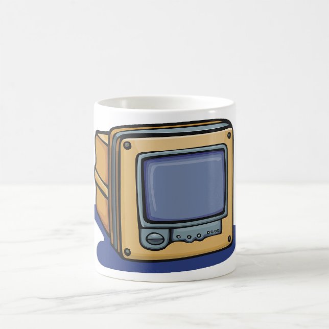 Liten TV-uppsättning Kaffemugg (Skapare uppladdad)